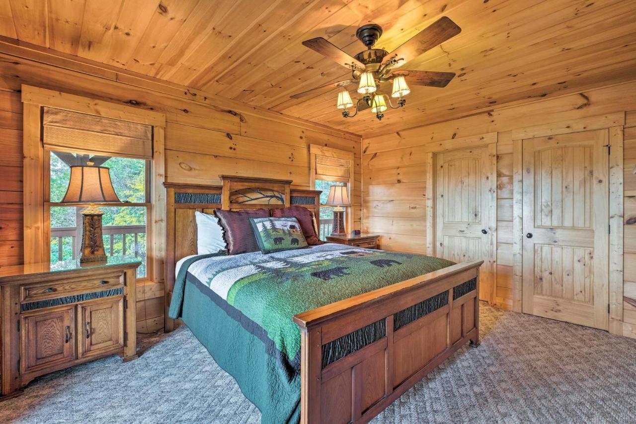 Pigeon Forge Cabin With Brand New Hot Tub And Views! Sevierville Ngoại thất bức ảnh