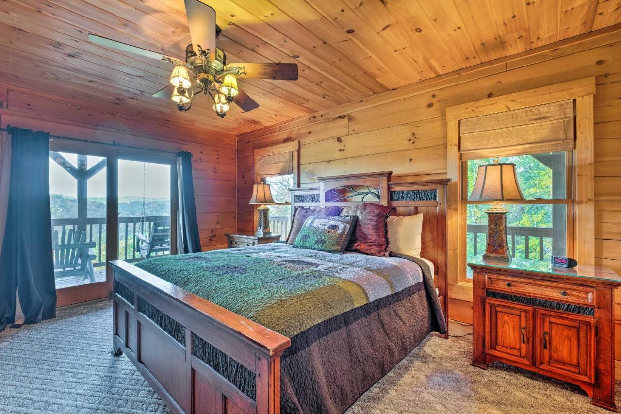Pigeon Forge Cabin With Brand New Hot Tub And Views! Sevierville Ngoại thất bức ảnh